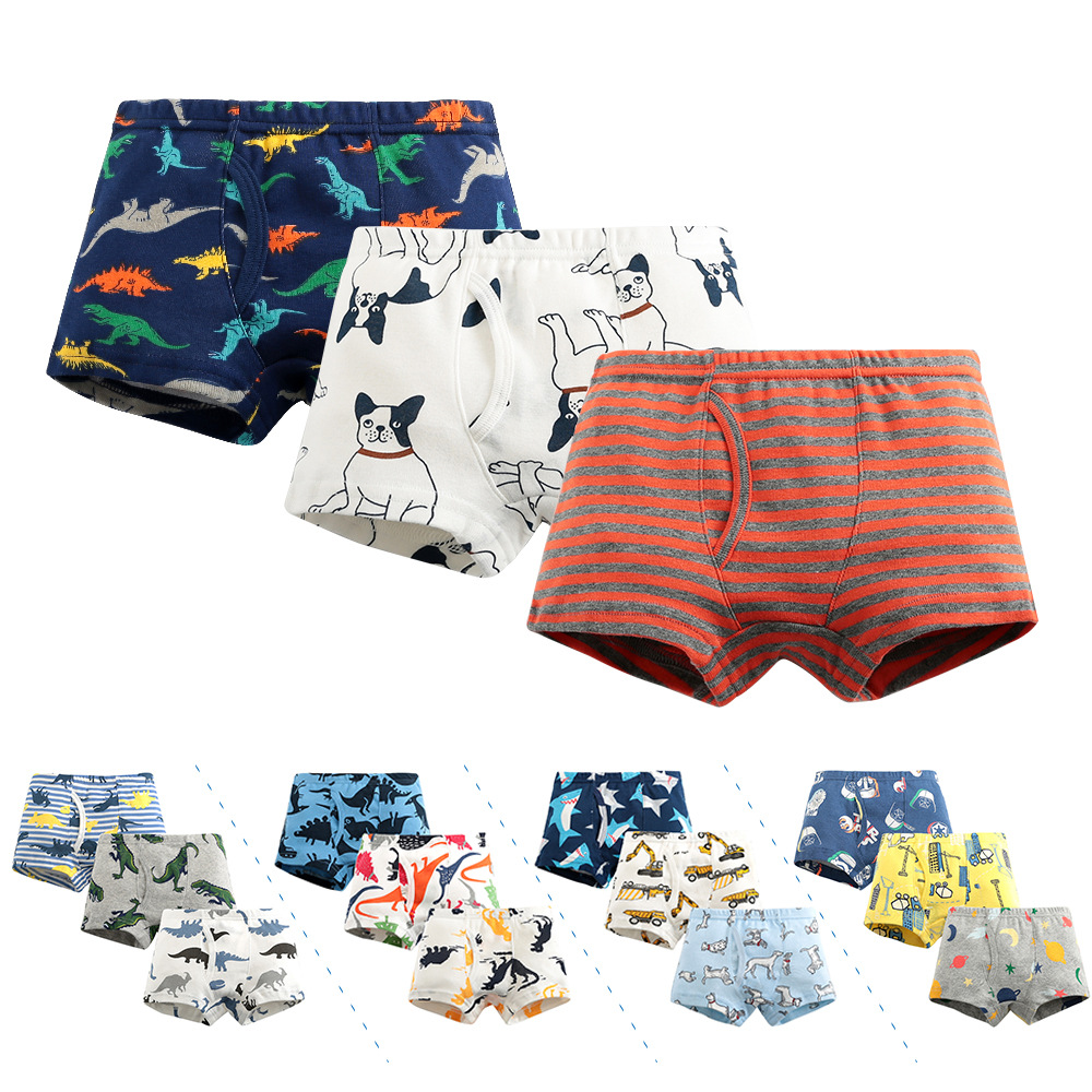 Baby Clothing Dividers - 3pcs/lot 2020 New Boys Panties 2