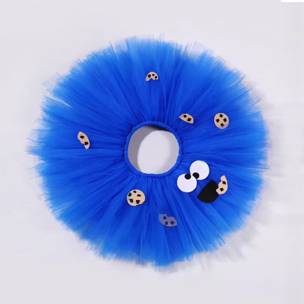 Baby Tutu Skirt - 2-14 YearsCookie Monster Tutu Skirt Outfit