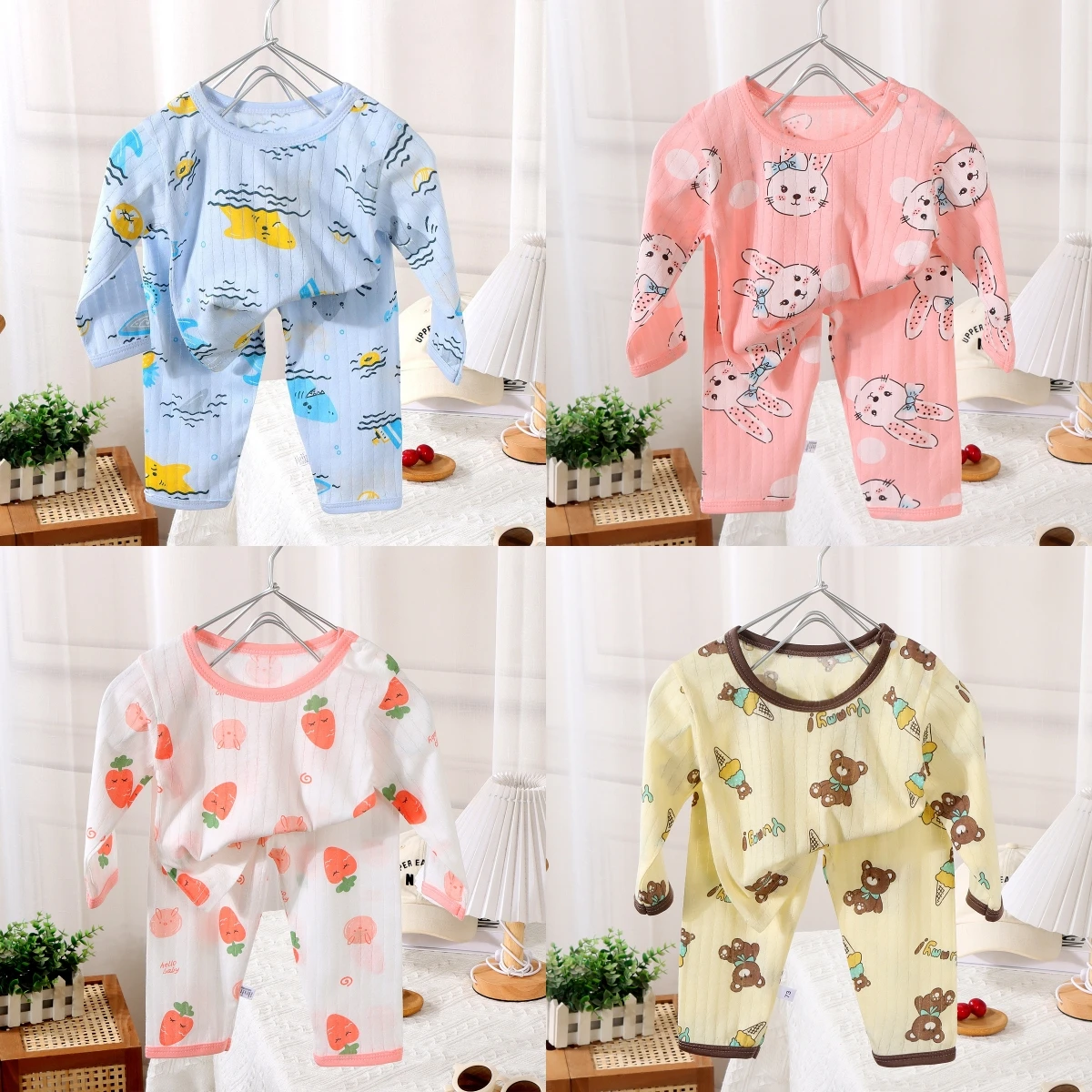 2024 New Baby Cotton Home Clot - Baby Clothing Dividers avaliação e preço