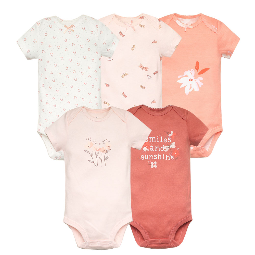 5pcs/lot Baby Bodysuit Fashion - Baby Clothing Gender Neutral avaliação e preço