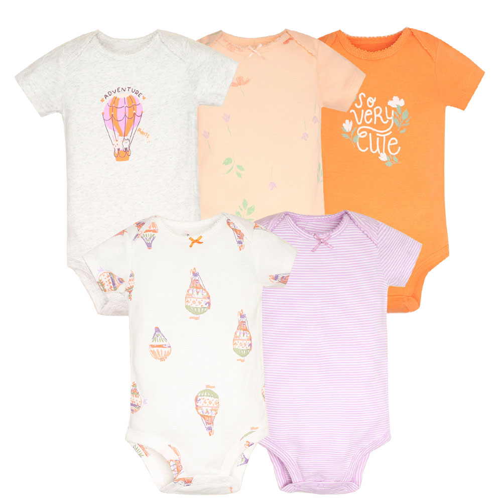 5pcs/lot Baby Bodysuit Fashion - Baby Clothing Gender Neutral avaliação e preço