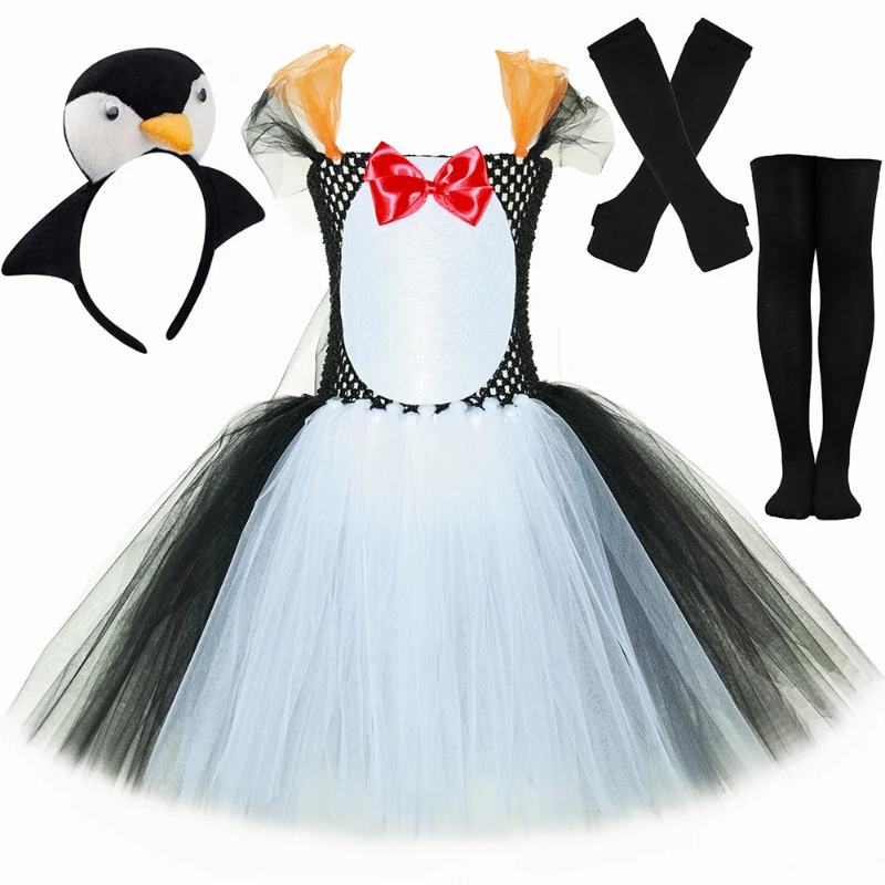 Penguin Costume Girls Hallowee - Baby Tutu Skirt avaliação e preço