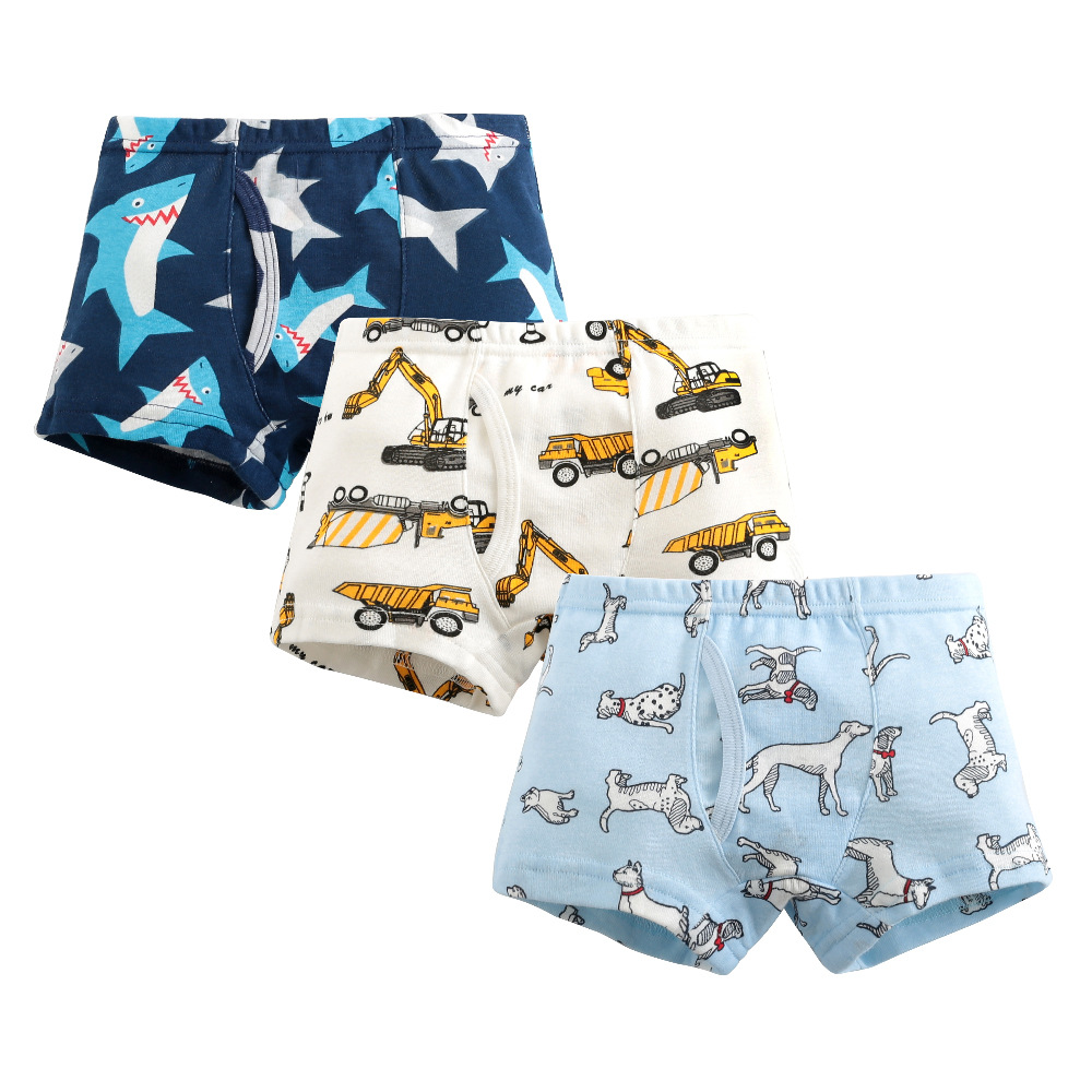 3pcs/lot 2020 New Boys Panties - Baby Clothing Dividers avaliação e preço