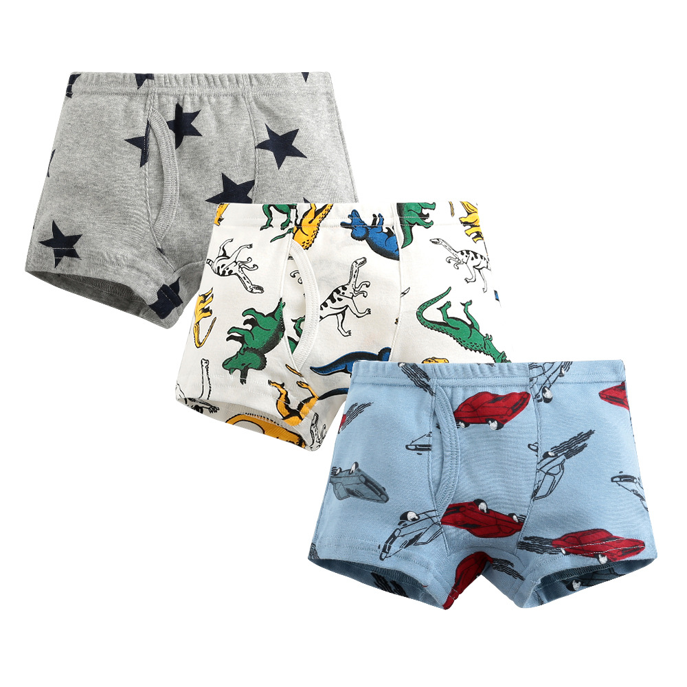3pcs/lot 2020 New Boys Panties - Baby Clothing Dividers avaliação e preço