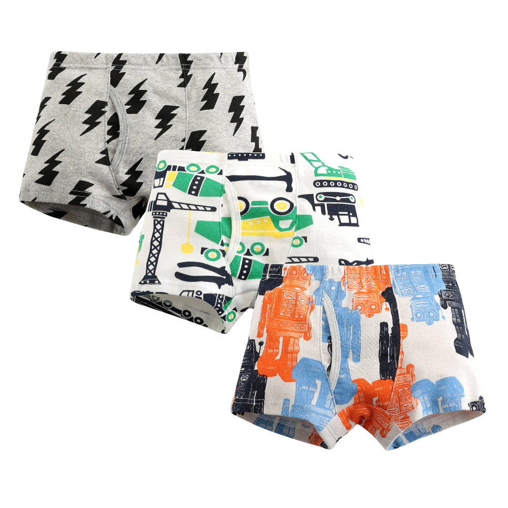 3pcs/lot 2020 New Boys Panties - Baby Clothing Dividers avaliação e preço