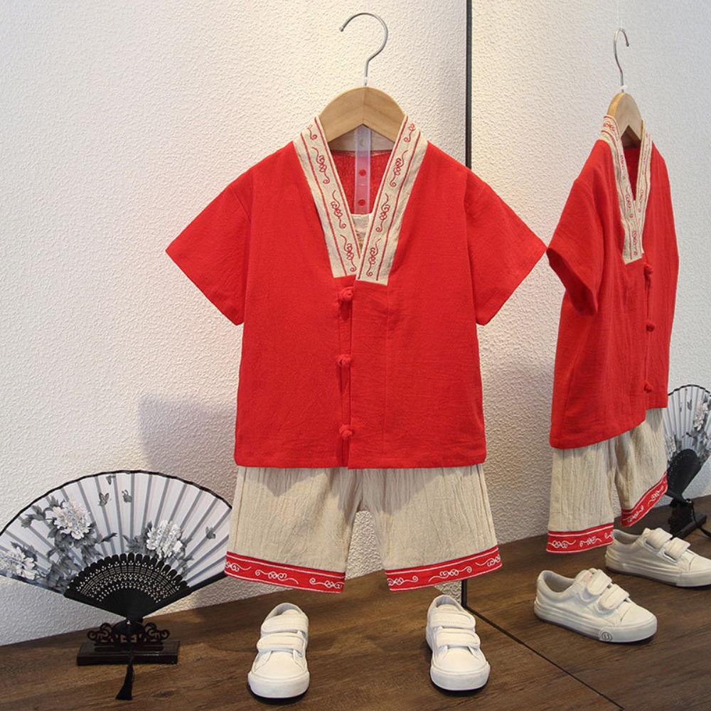 Boys' Hanfu Baby Ethnic Style  - Baby Clothing Sets Boy avaliação e preço