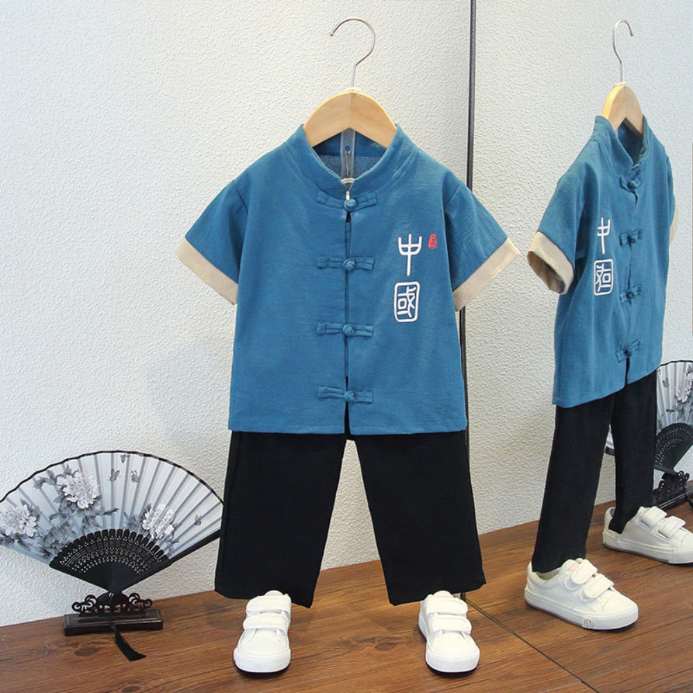 Boys' Hanfu Baby Ethnic Style  - Baby Clothing Sets Boy avaliação e preço