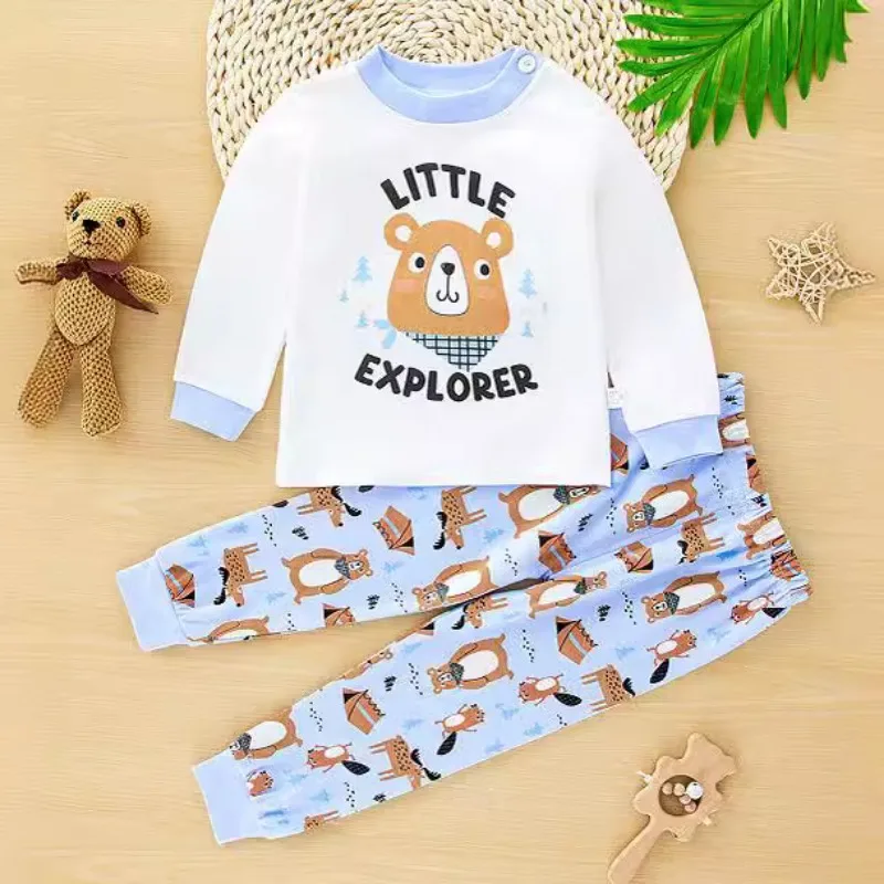 New Kids Pajamas Baby Boys Gir - Baby Clothing Dividers avaliação e preço