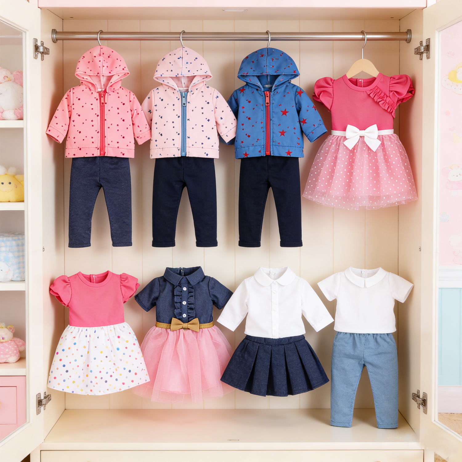 Cute 18 Inch American Doll Clo - Baby Clothing Deals avaliação e preço