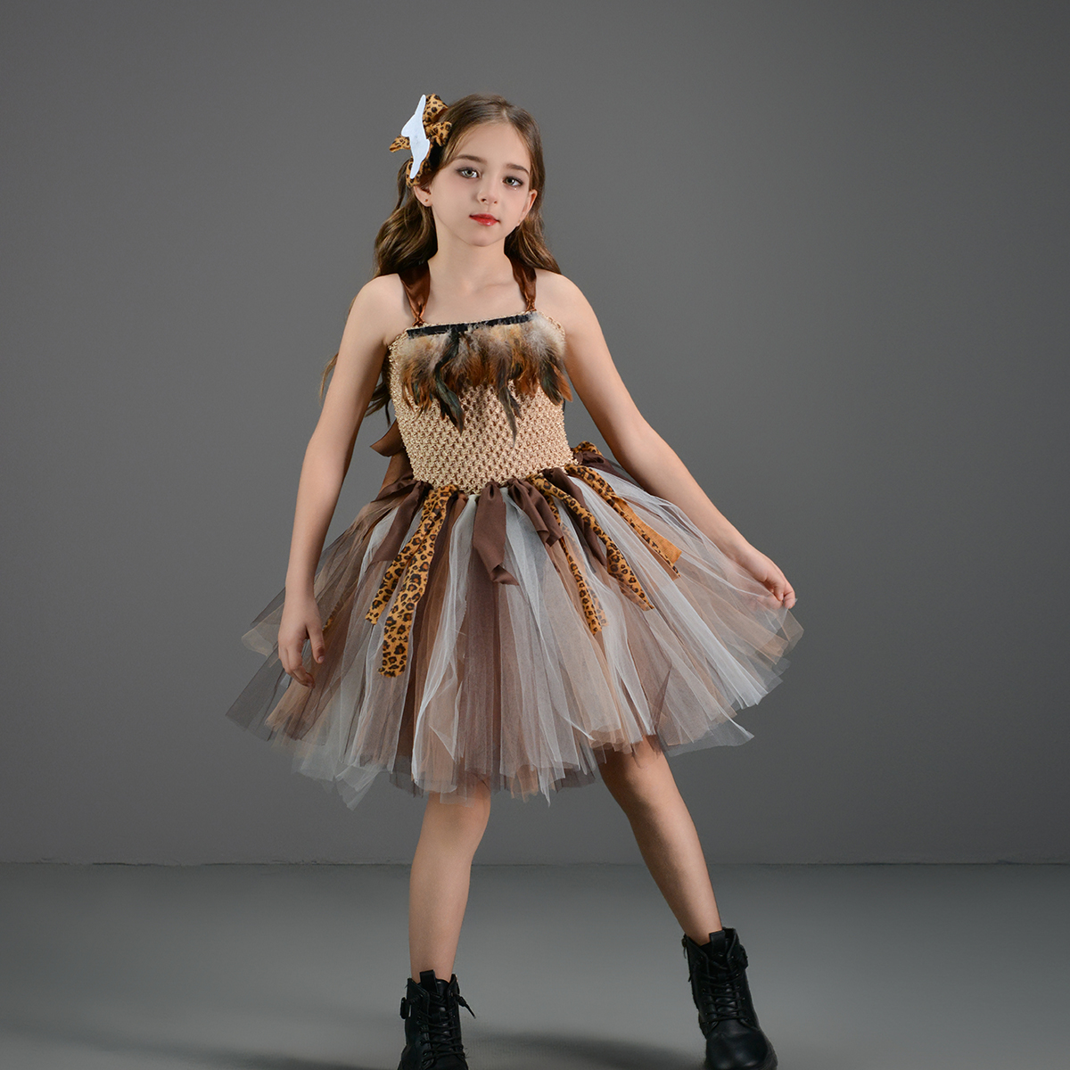 Cave Girls Costume for Kids Ha - Baby Tutu Skirt avaliação e preço