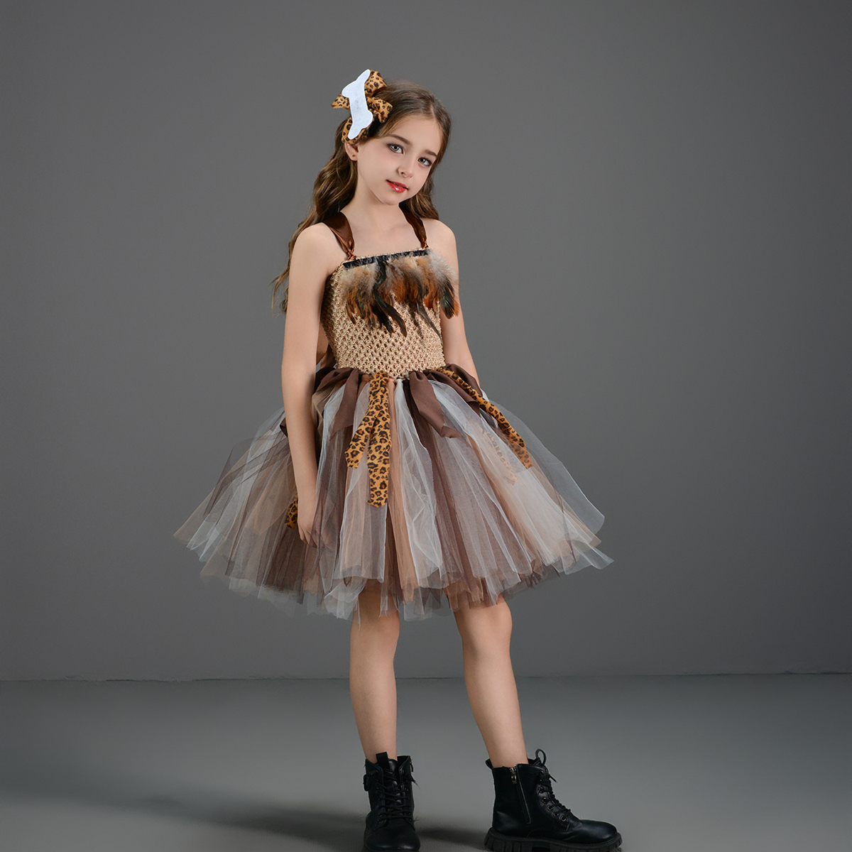 Cave Girls Costume for Kids Ha - Baby Tutu Skirt avaliação e preço