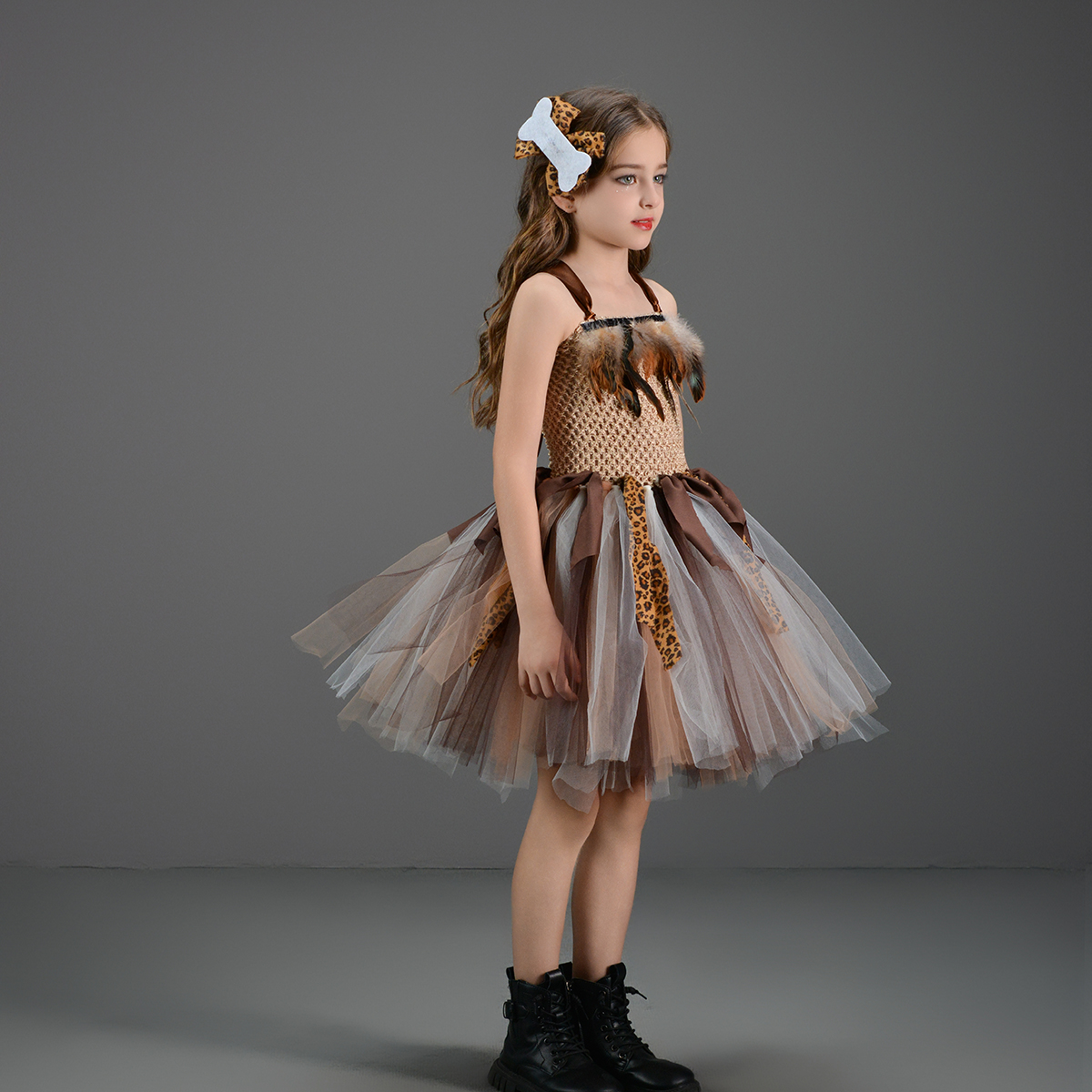 Cave Girls Costume for Kids Ha - Baby Tutu Skirt avaliação e preço