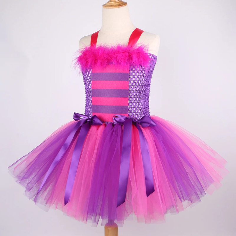Cartoon Magic Striped Cheshire - Baby Tutu Skirt avaliação e preço