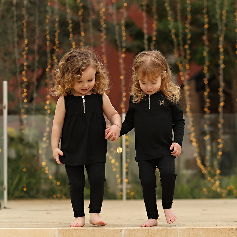 Summer Black Ribbed Family Mat - Baby Clothing Sets Boy avaliação e preço