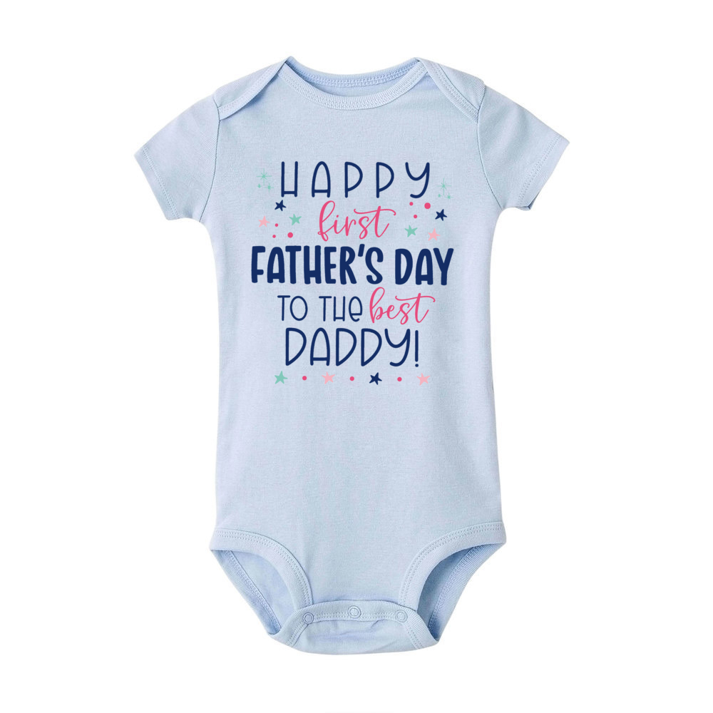 Happy Father's Day To Best Dad - Baby Clothing Gender Neutral avaliação e preço