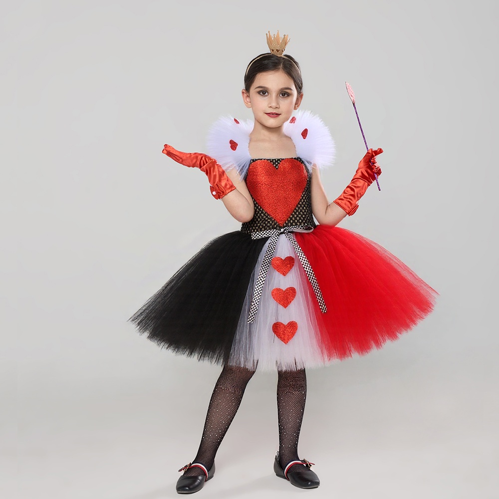 Queen of Hearts Tutu Costume D - Baby Tutu Skirt avaliação e preço