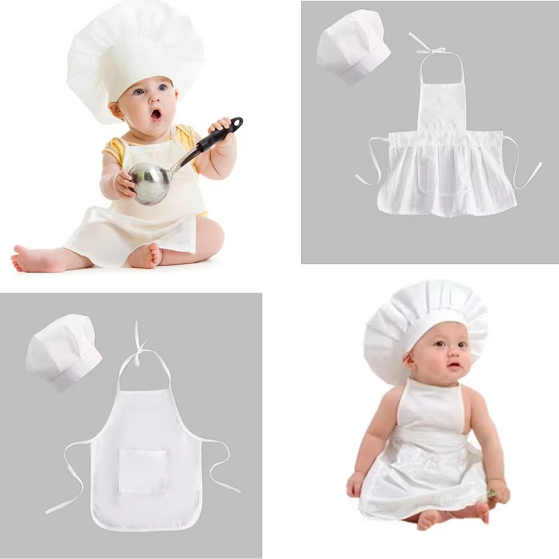 Newborn Baby Chef Costume Phot - Baby Clothing Gender Neutral avaliação e preço