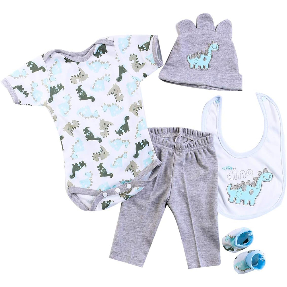 Reborn Dolls Baby Clothes Dino - Baby Clothing For Girls avaliação e preço