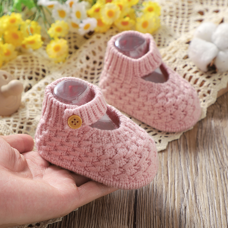 Baby Shoes Knit Newborn Boy Gi - Baby Clothing Deals avaliação e preço