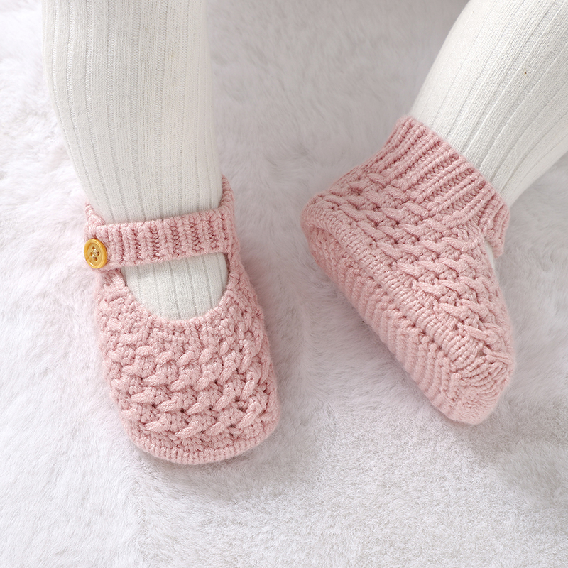 Baby Shoes Knit Newborn Boy Gi - Baby Clothing Deals avaliação e preço