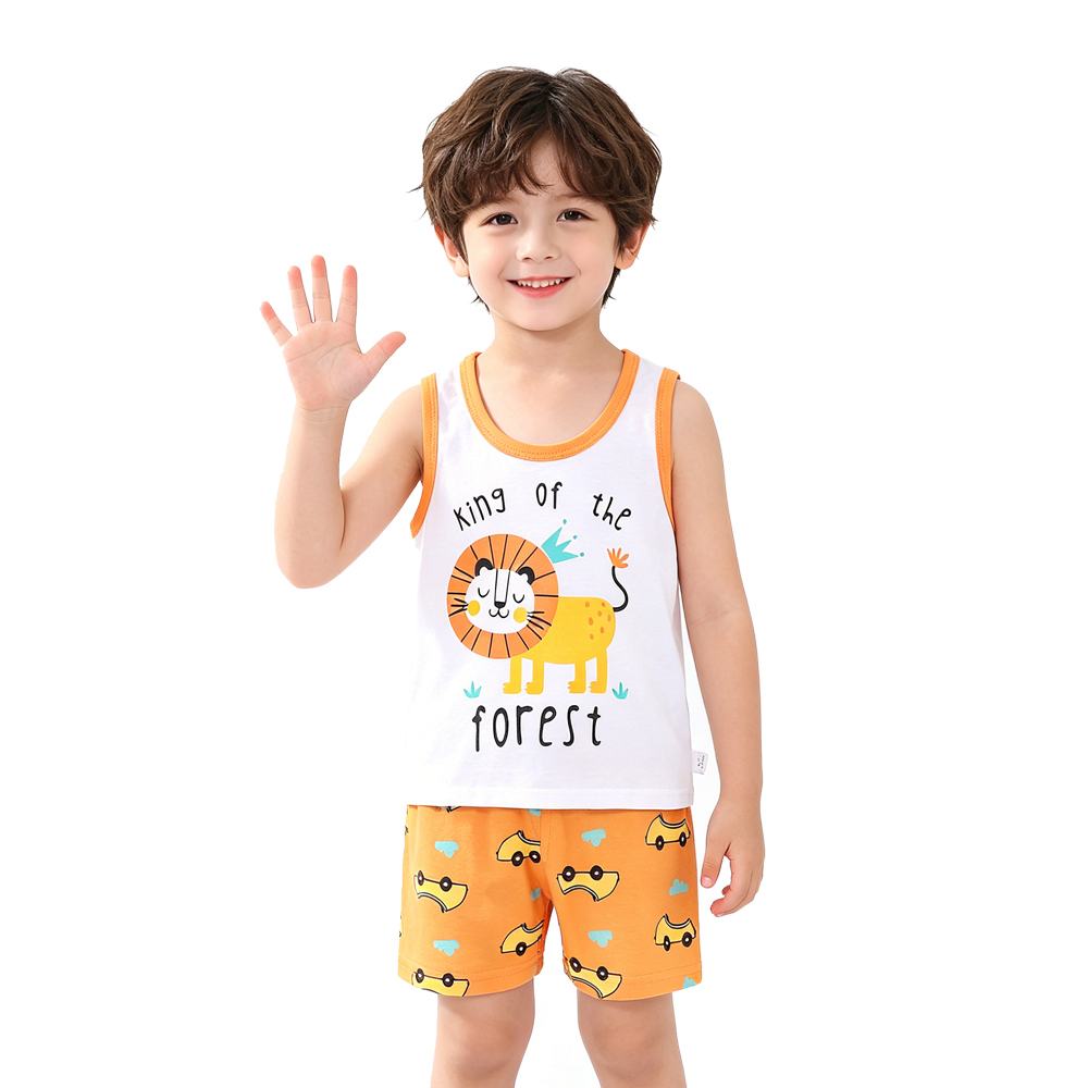 Summer Girls Pajamas Children  - Baby Clothing Sets Boy avaliação e preço