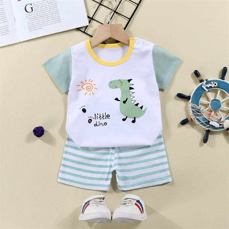 Cotton Tees+Shorts 2-piece Tra - Baby Clothing Deals avaliação e preço