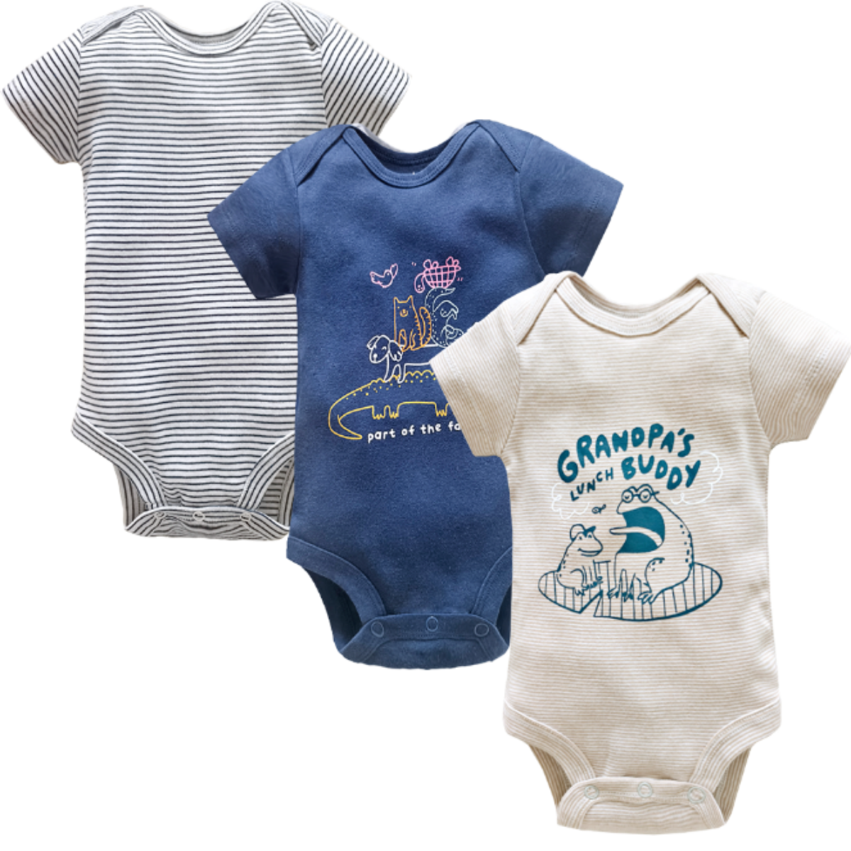 3pcs/Lot Baby Bodysuit New Fas - Baby Clothing Gender Neutral avaliação e preço