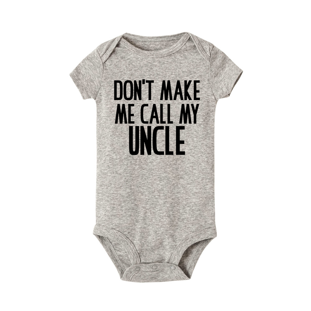 I Love My Uncle This Much Newb - Baby Clothing Gender Neutral avaliação e preço