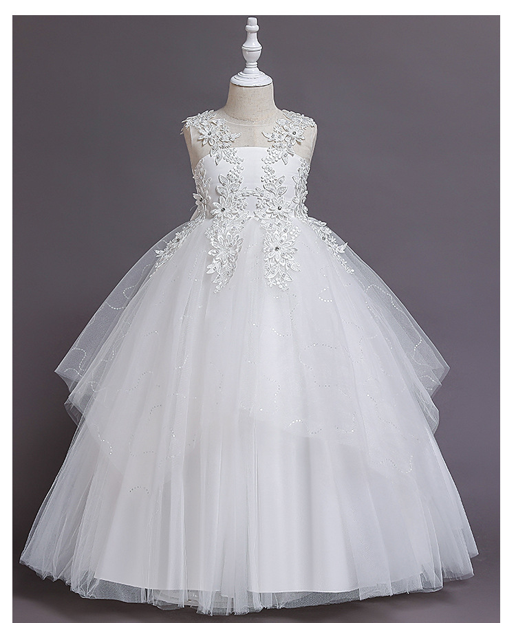 Girls' Bridesmaid Wedding Dres - Baby Clothing For Girls avaliação e preço