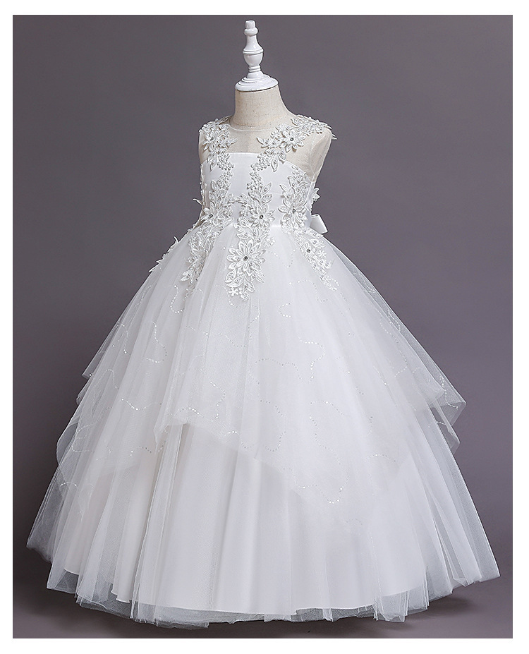Girls' Bridesmaid Wedding Dres - Baby Clothing For Girls avaliação e preço