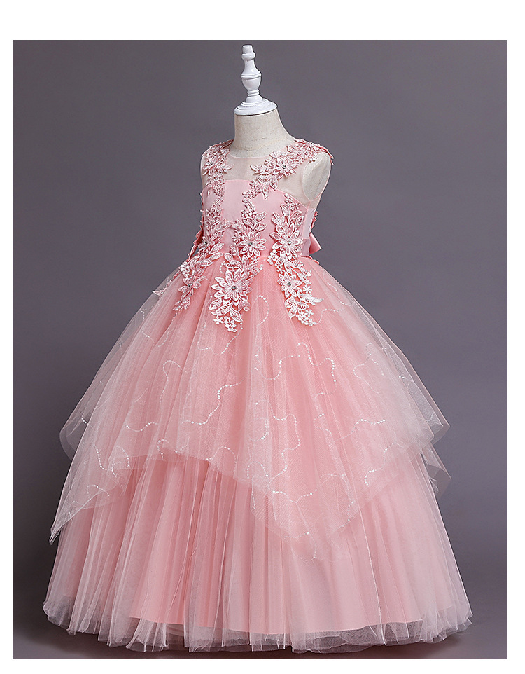 Girls' Bridesmaid Wedding Dres - Baby Clothing For Girls avaliação e preço