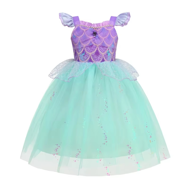 Girls Little Mermaid Princess  - Baby Tutu Skirt avaliação e preço