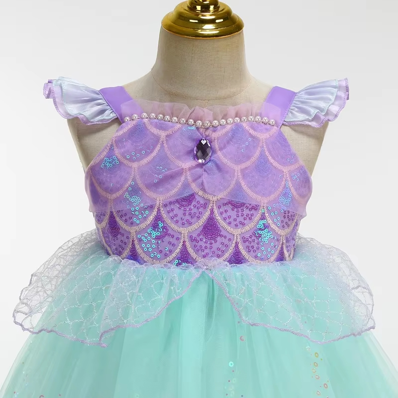 Girls Little Mermaid Princess  - Baby Tutu Skirt avaliação e preço