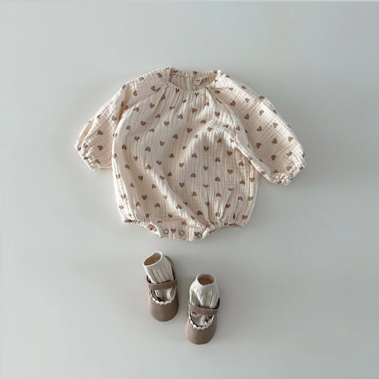 Autumn Baby Love Print Casual  - Baby Clothing Gender Neutral avaliação e preço
