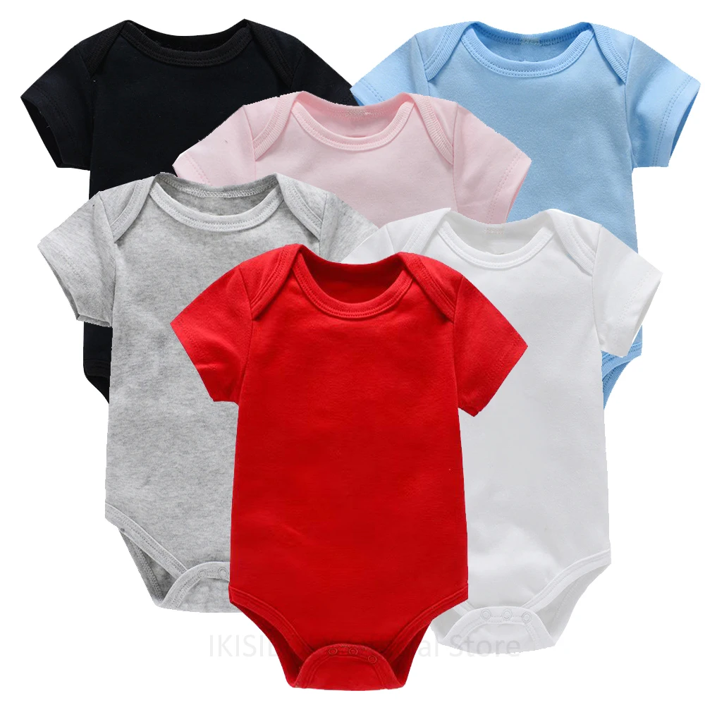 Unisex Short Sleeve Rompers fo - Baby Clothing Gender Neutral avaliação e preço