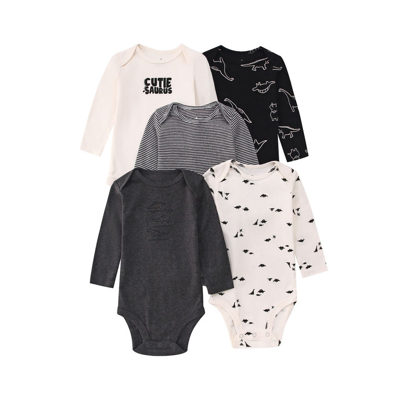 Newborn Baby Bodysuit Cotton 5 - Baby Clothing Gender Neutral avaliação e preço