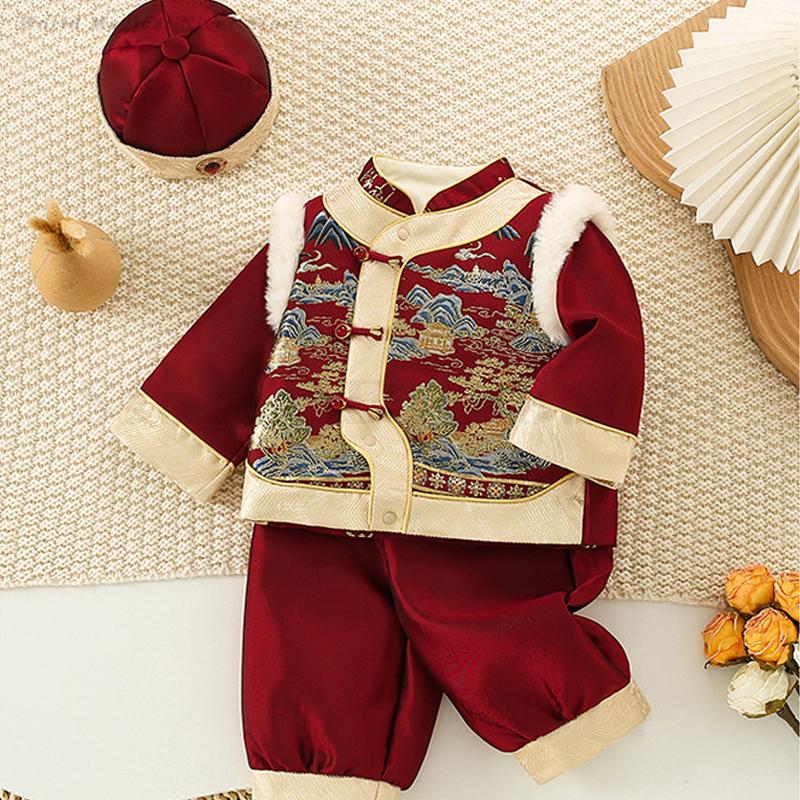 Baby Kids Festival New Year's  - Baby Clothing Sets Boy avaliação e preço