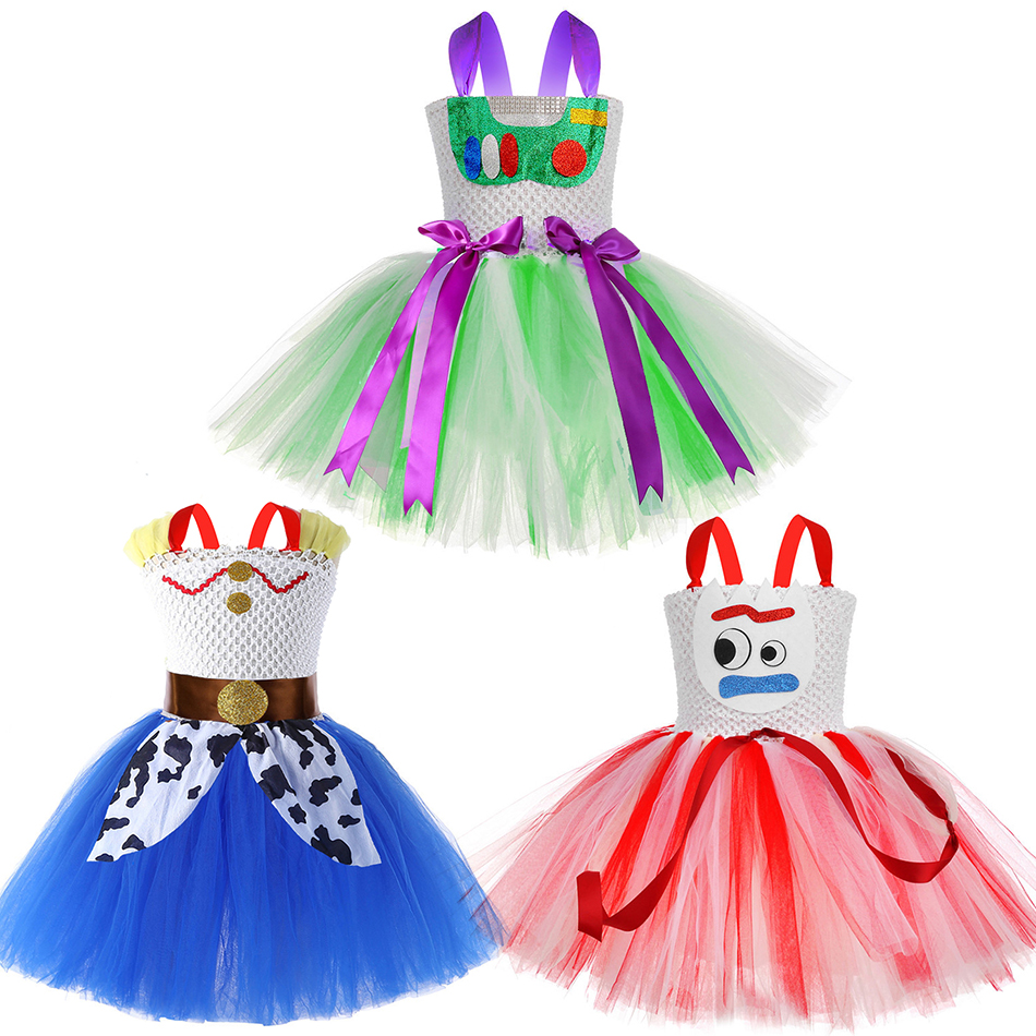 Kids Woody Jessie Buzz Forky C - Baby Tutu Skirt avaliação e preço