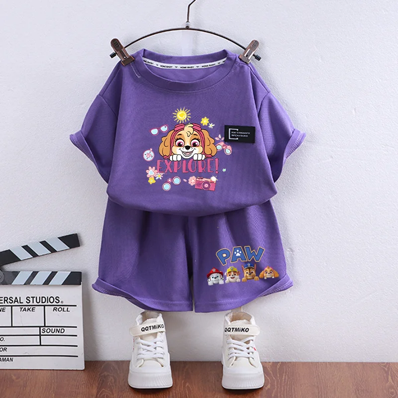 2Pc Paw Patrols T Shirt Chase  - Baby Clothing Sets Boy avaliação e preço