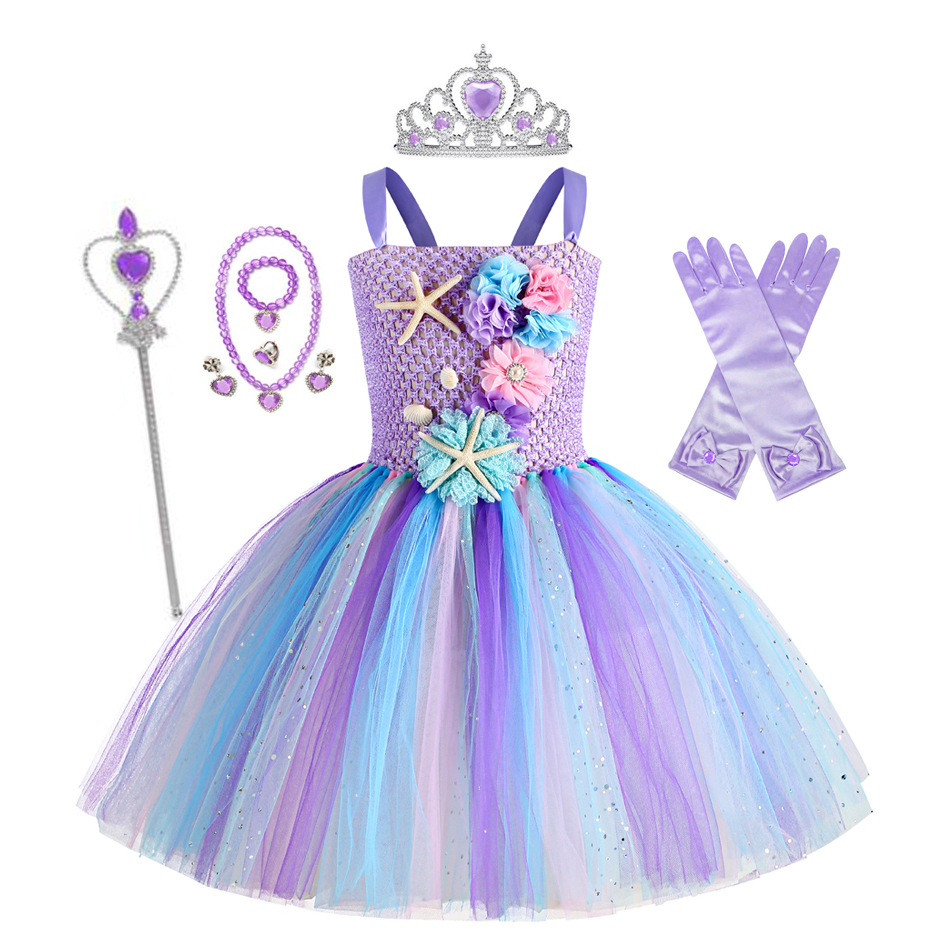 Girls Mermaid Tutu Dress Under - Baby Tutu Skirt avaliação e preço