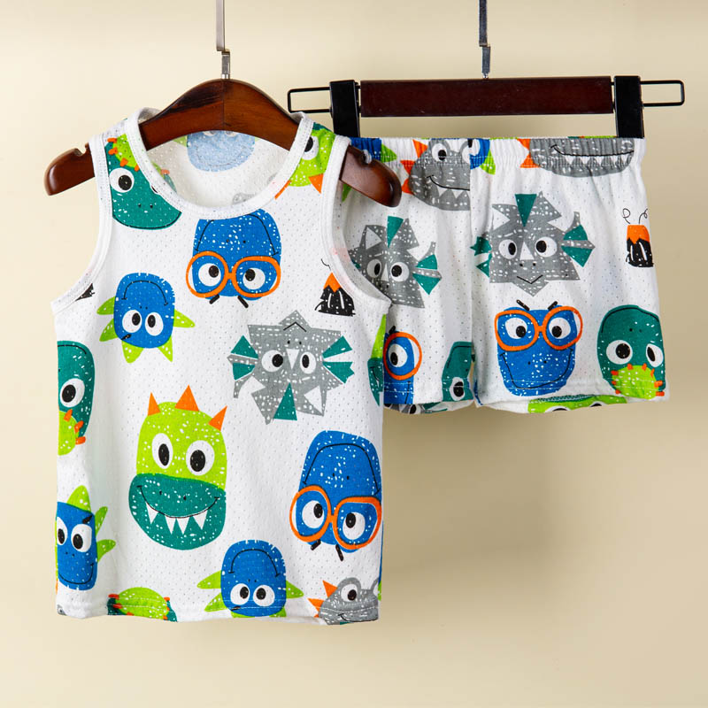 1 to 9 Years Summer Boys Pajam - Baby Clothing Deals avaliação e preço