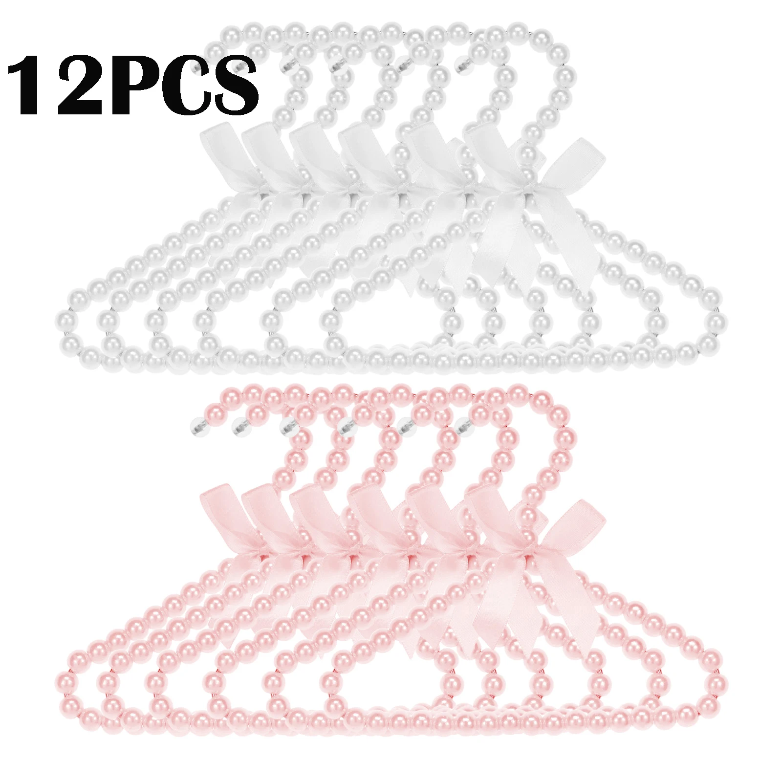 12Pcs Pearl Hanger Kids with E - Baby Clothing Dividers avaliação e preço