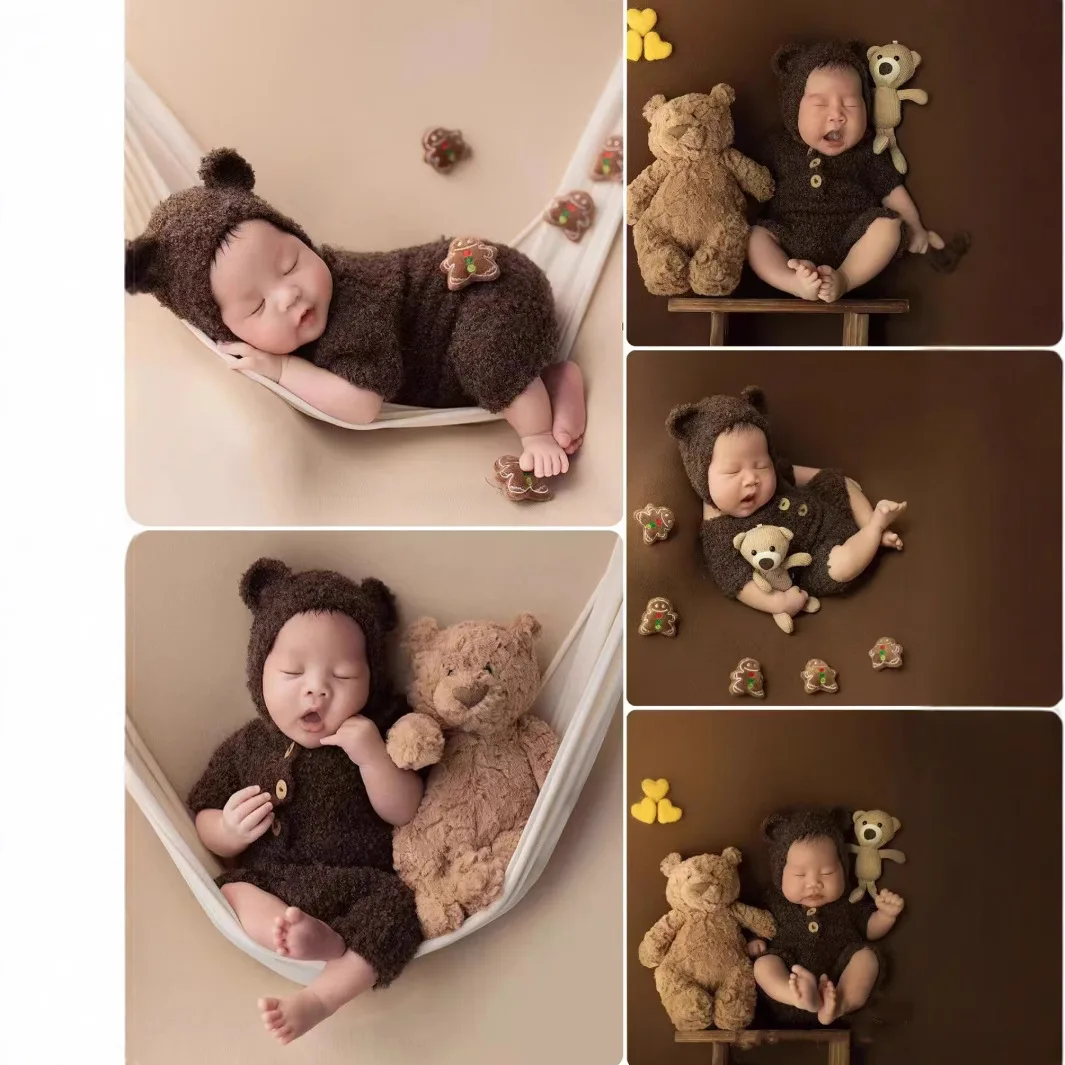 Newborn Photography Props Baby - Baby Clothing Sets Boy avaliação e preço